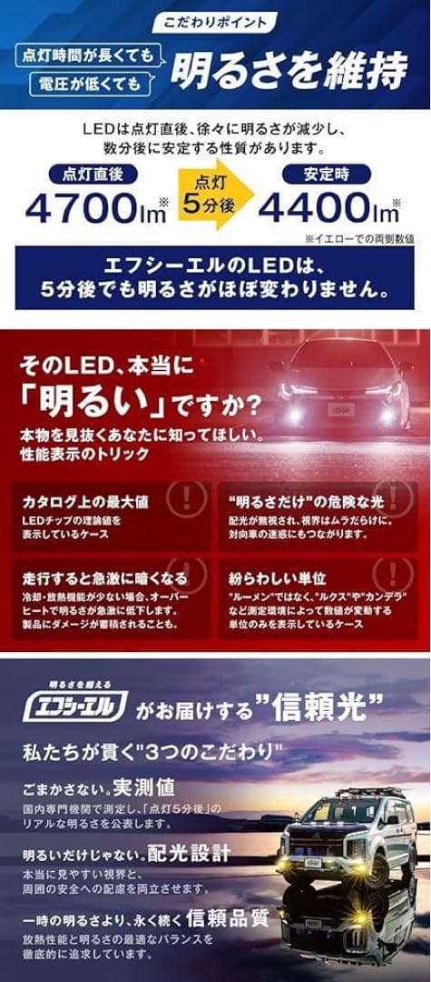 fcl.ノア90系L1Bフォグランプled2色切替イエロー ホワイト2個セット