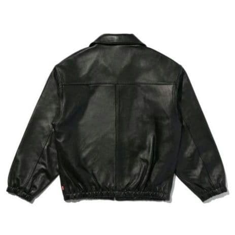 Levi's　リーバイス　プレミアムブラックレザージャケット