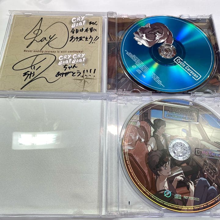 歌い手 めいちゃん shack 「Cyclo Caravan」サイン入りCD
