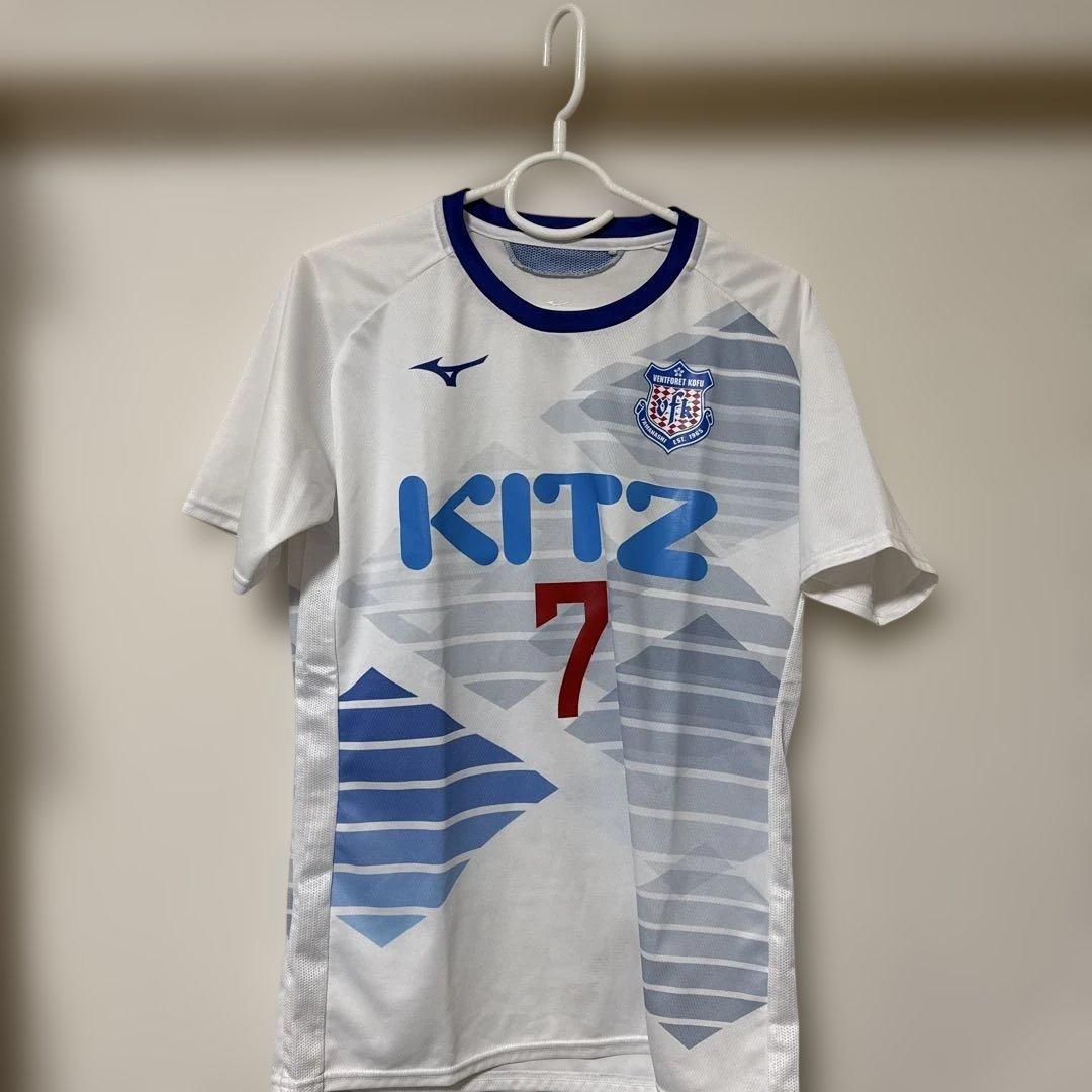 ヴァンフォーレ甲府ユニフォーム選手支給品 11/8日出品終了