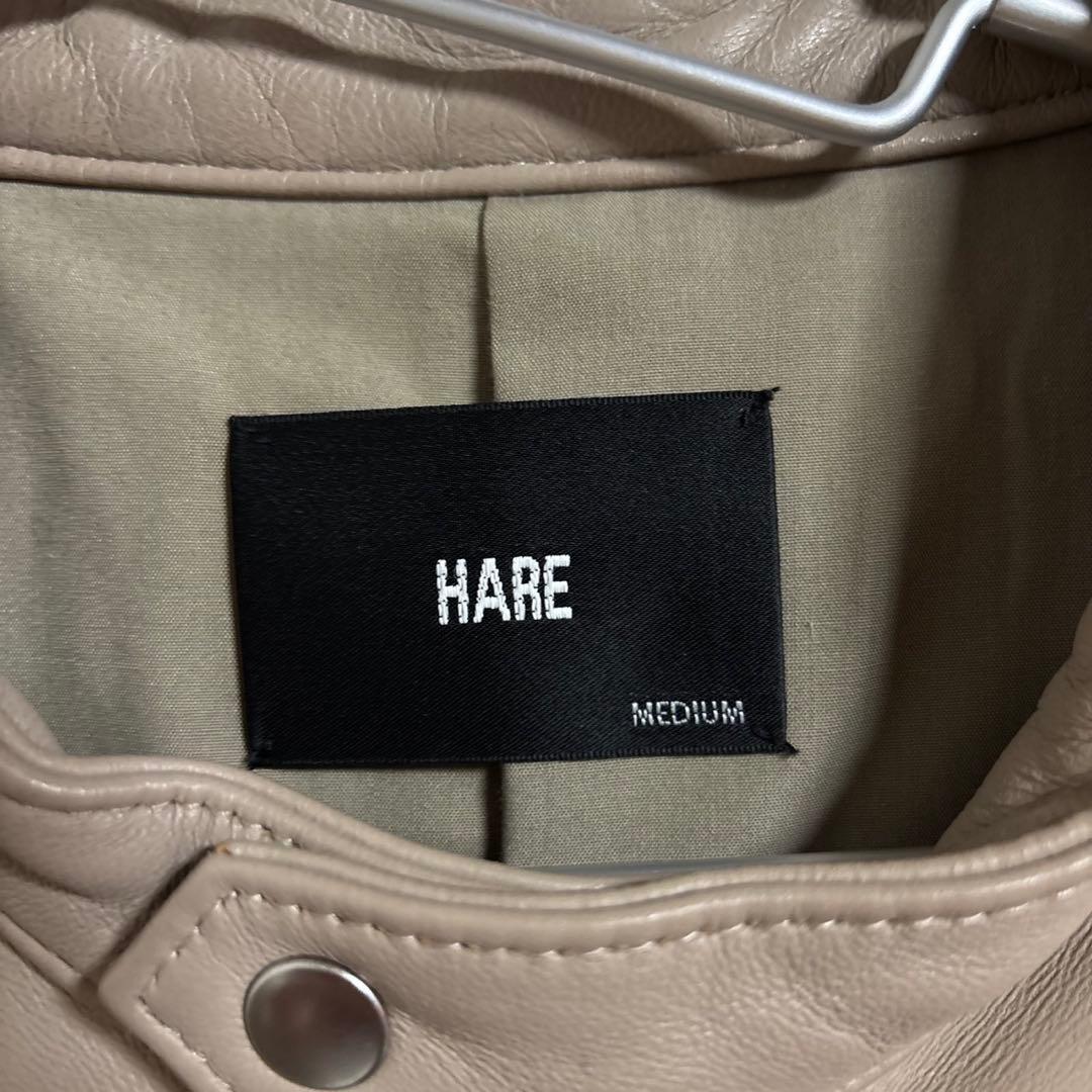HARE シングルライダースジャケット Mサイズ　週末セール！