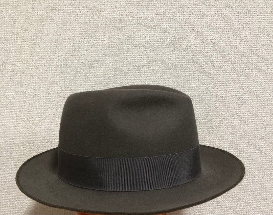 【美品】ラビット100% 日本製 ハット COMSANDGOES
