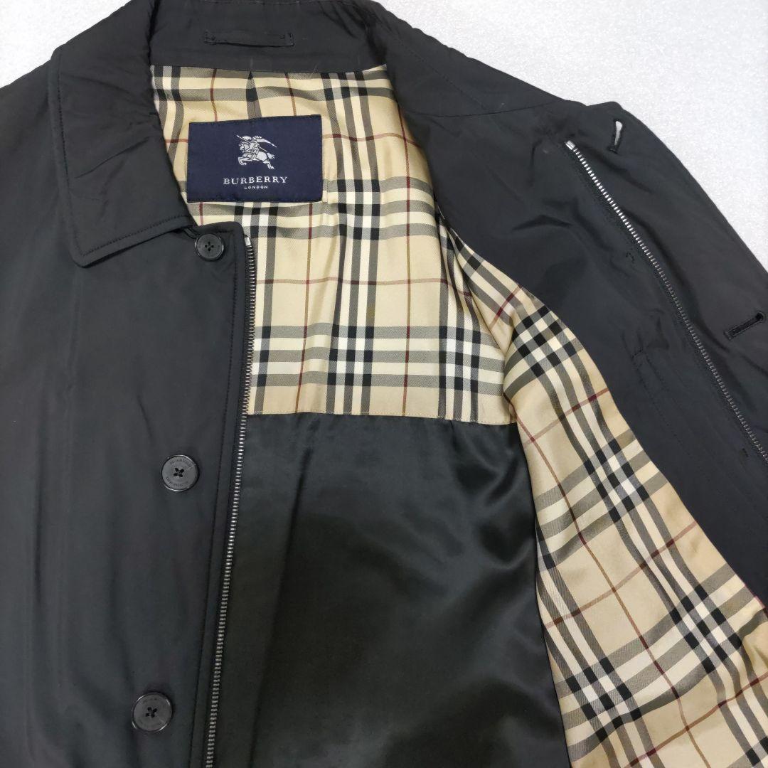 バーバリー BURBERRY 黒 ビジネスコート