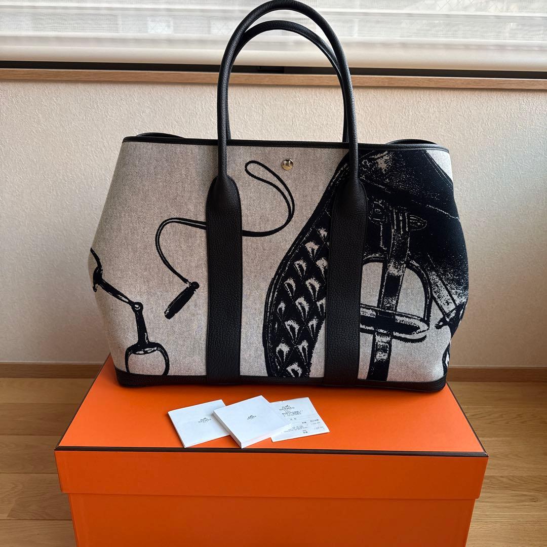 【新品 希少】HERMES GARDEN PARTY VOYAGE49