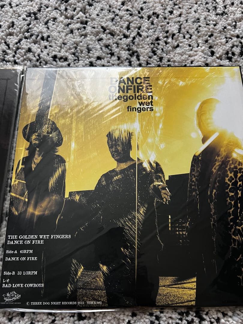 The Golden Wet Fingers アナログ レコード チバユウスケ