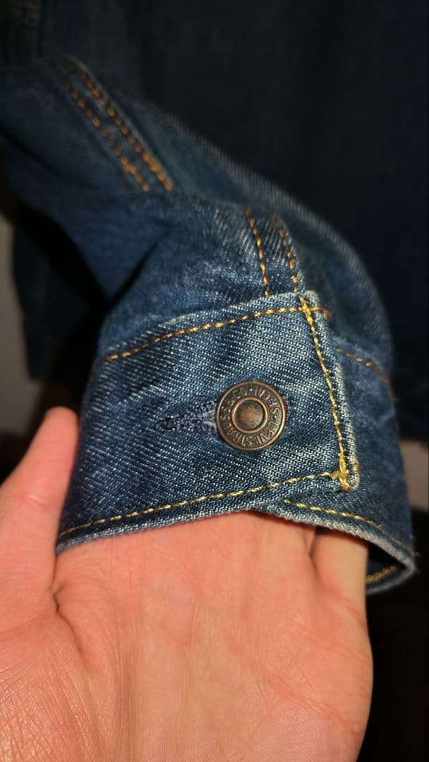 levis インディゴ デニムジャケット 短丈 定価14300円