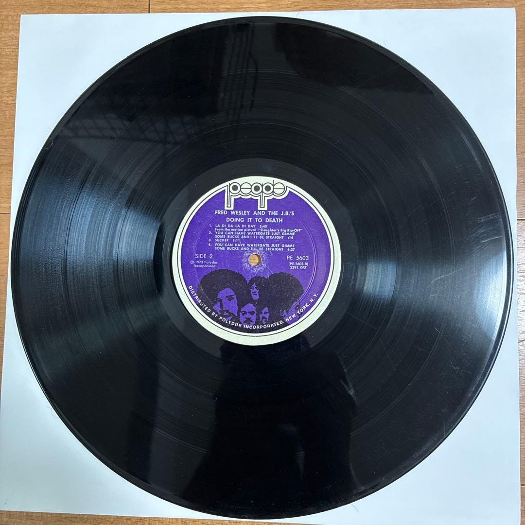 ジェイビーズ 名盤 レコード ドゥーイングイットトゥデス USオリジナル盤