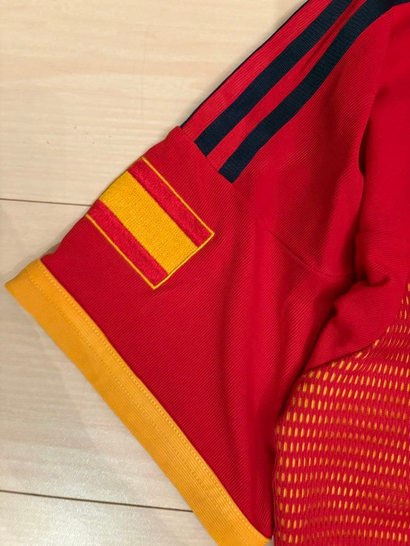 adidas スペイン代表シャツ 赤 2002年
