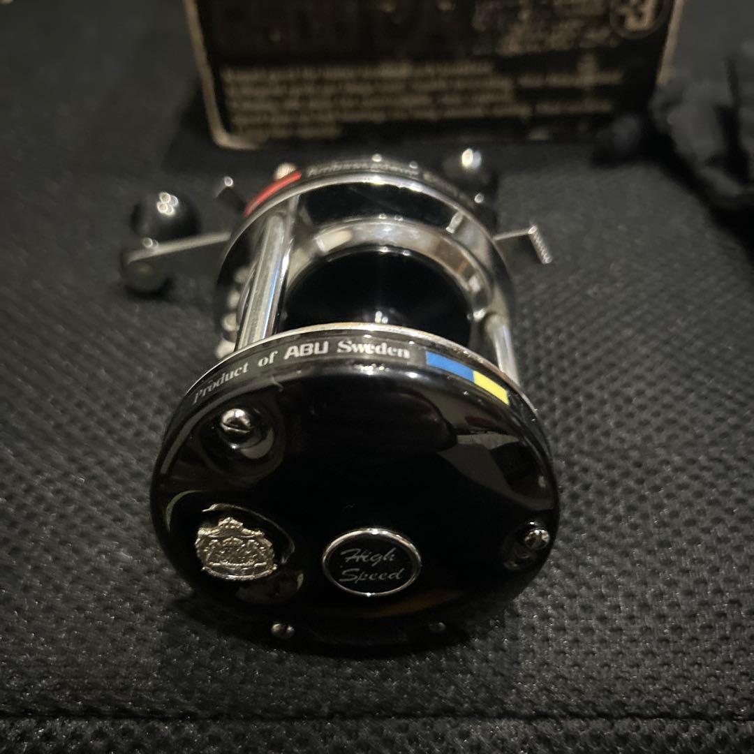アンバサダー6500CA年代物青黄チェッカー雷魚