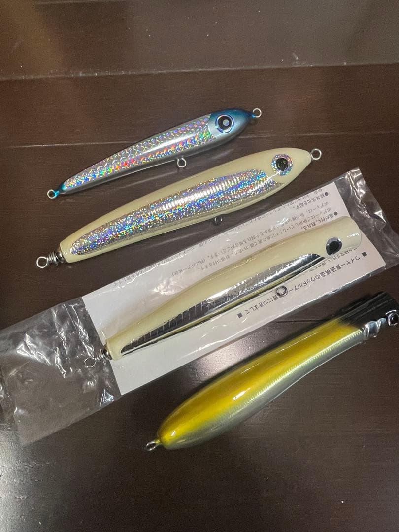 オフショアルアー　ローカルスタンダード、カーペンター、魚じゃらし工房　4点セット