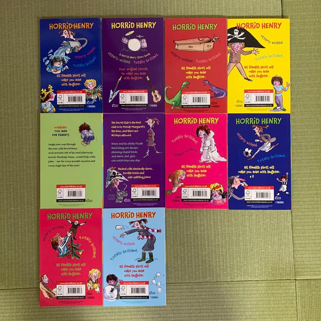 Horrid Henry 30冊 英語絵本