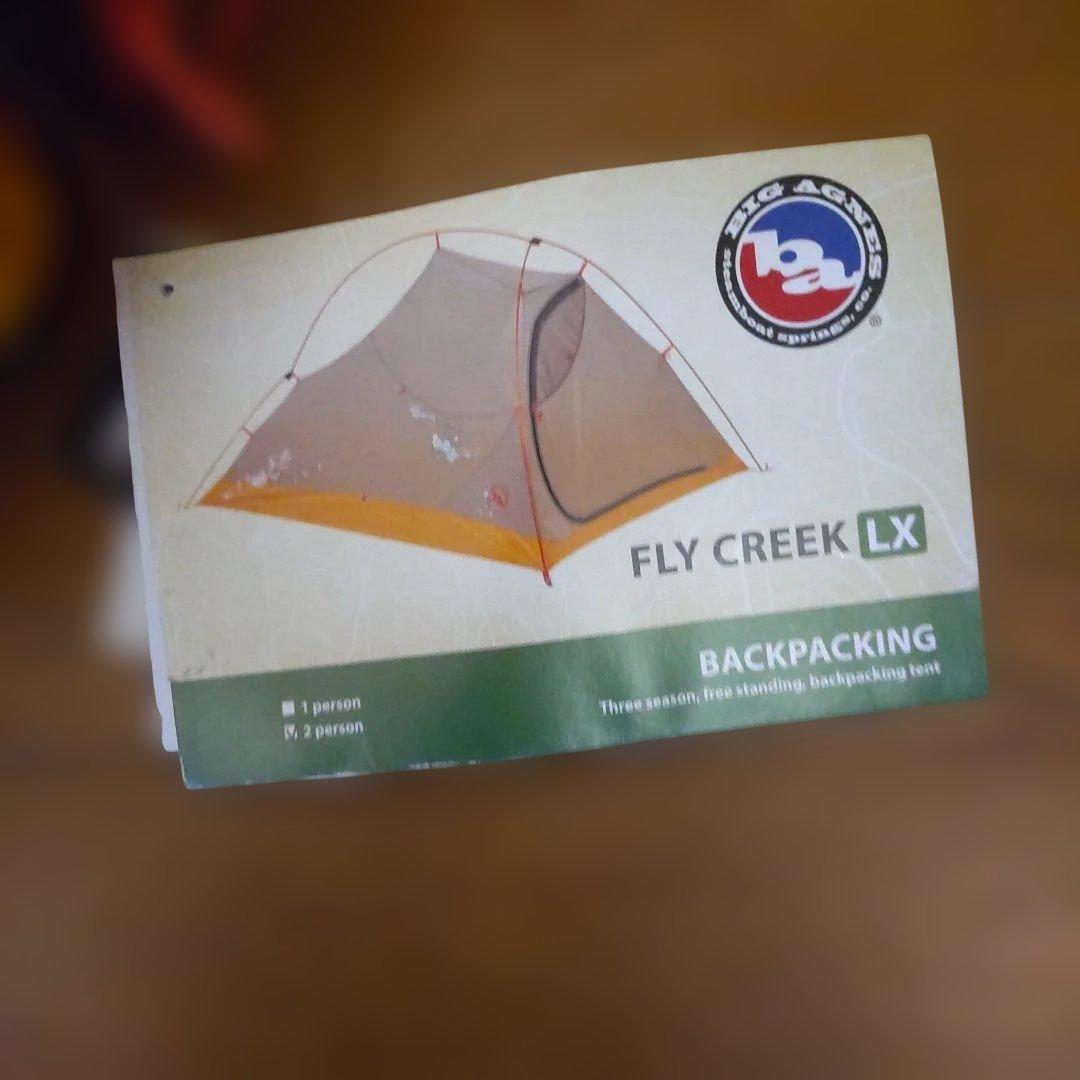 ❪新品未使用未開封❫Big Agnes Fly Creek LX テント