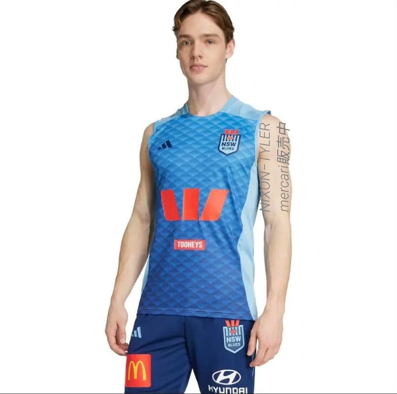 【海外Ｌサイズ】NRL ＮＳＷ・ブルーズ 2025 シングレット・タンクトップ