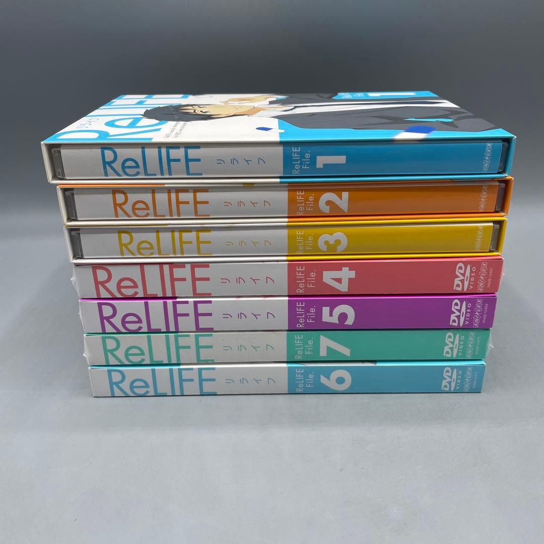 Re LIFE リライフ 完全生産限定版DVD BOX付き 全7巻セット