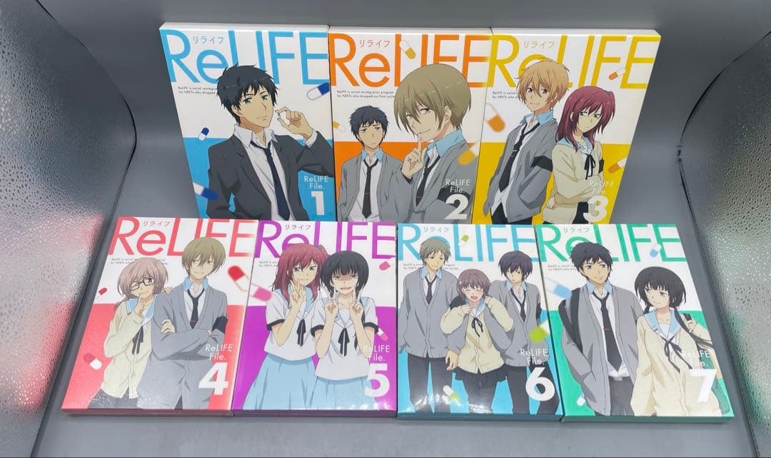 Re LIFE リライフ 完全生産限定版DVD BOX付き 全7巻セット