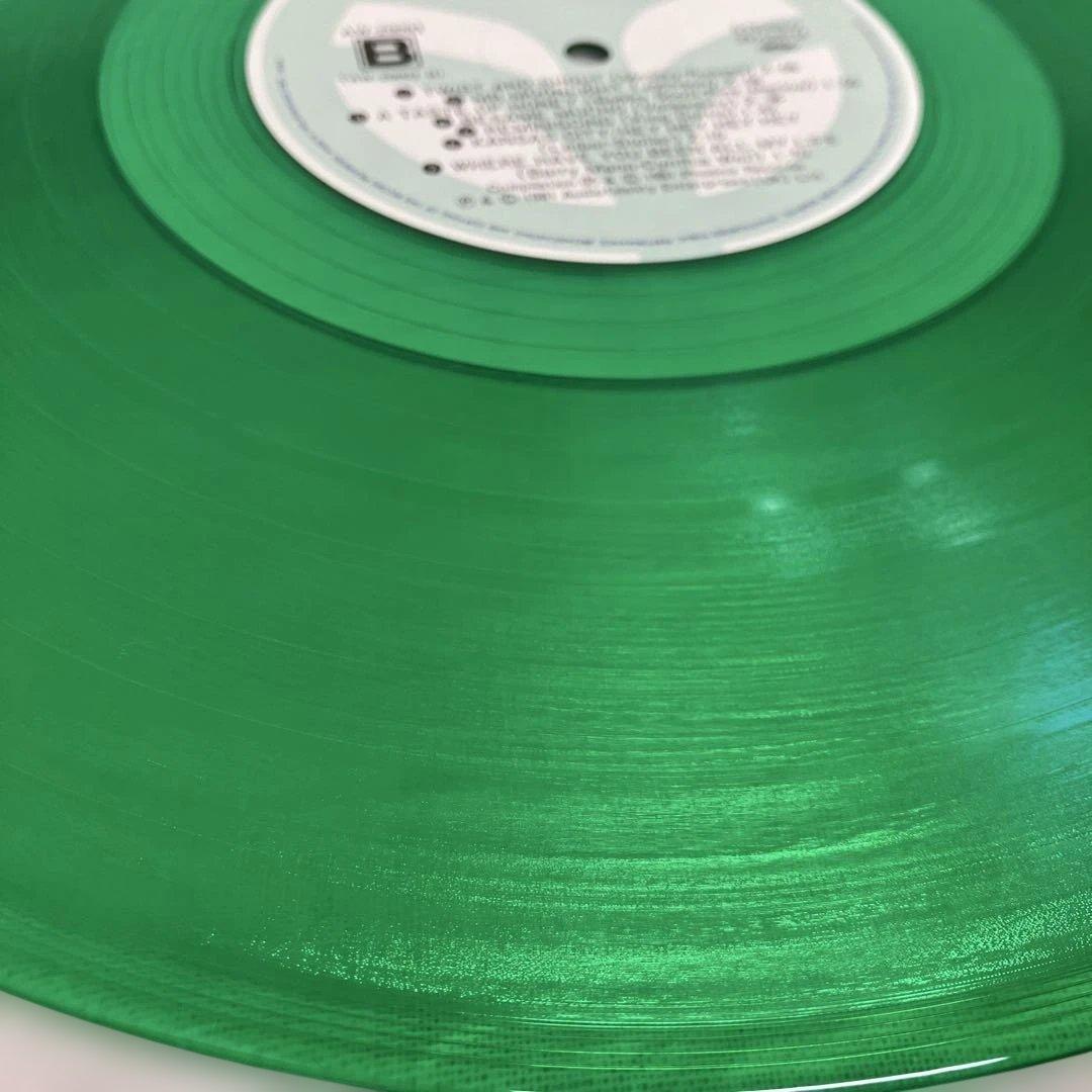 ⑮-1 RARE BEATLES 2LP グリーン盤 日本盤 ナンバー入