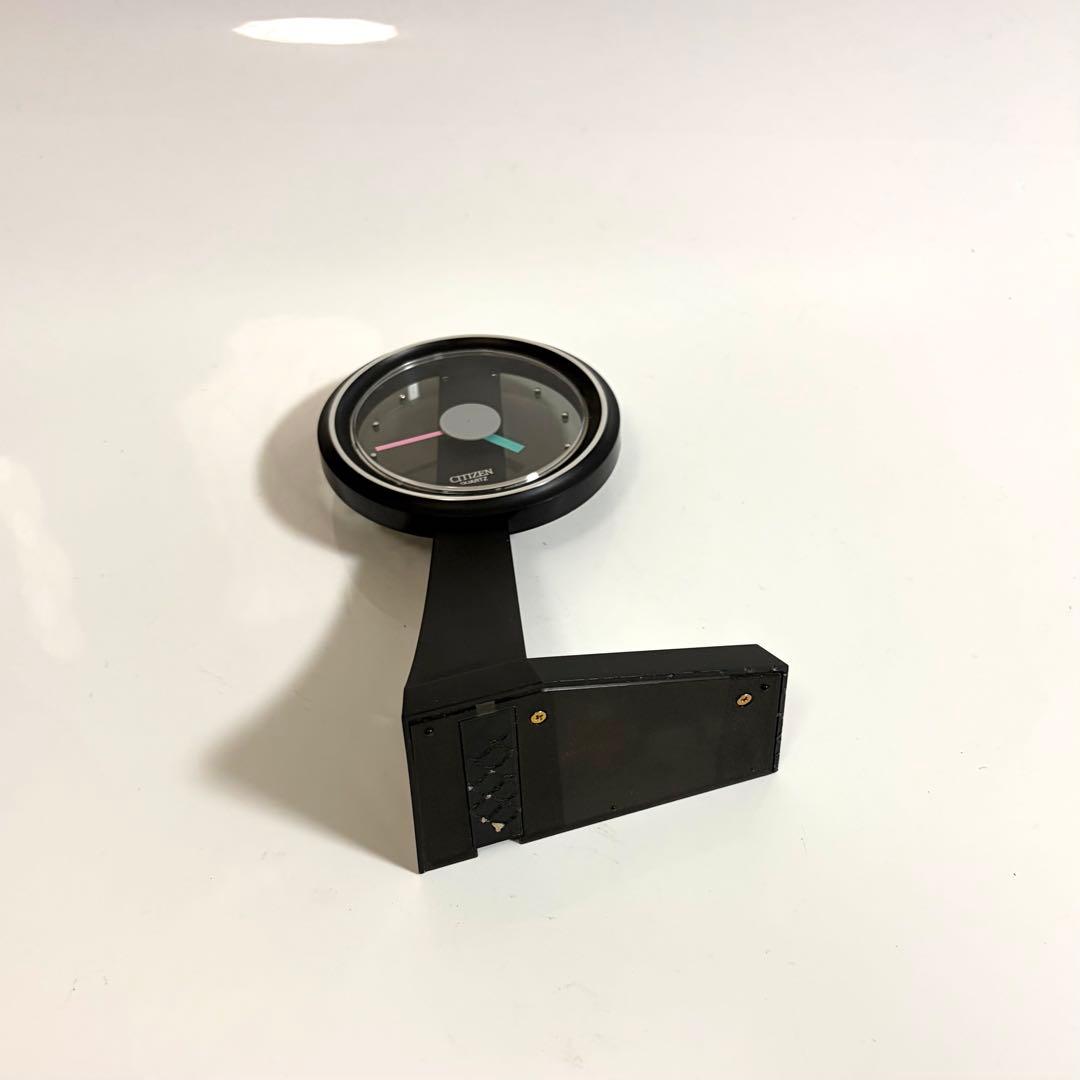 シチズン　置き時計　ポストモダン　80s ミッドセンチュリー　レトロ ビンテージ