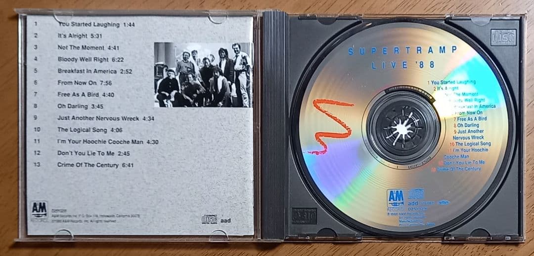 中古CD SUPERTRAMP LIVE 88