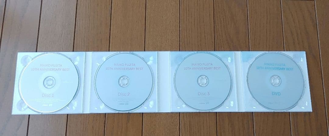 10th Anniversary Best藤田麻衣子　初回限定盤CD3枚+DVD