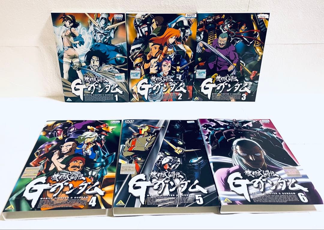 機動武闘伝　Gガンダム　【全12巻】　レンタル版DVD 全巻セット　アニメ