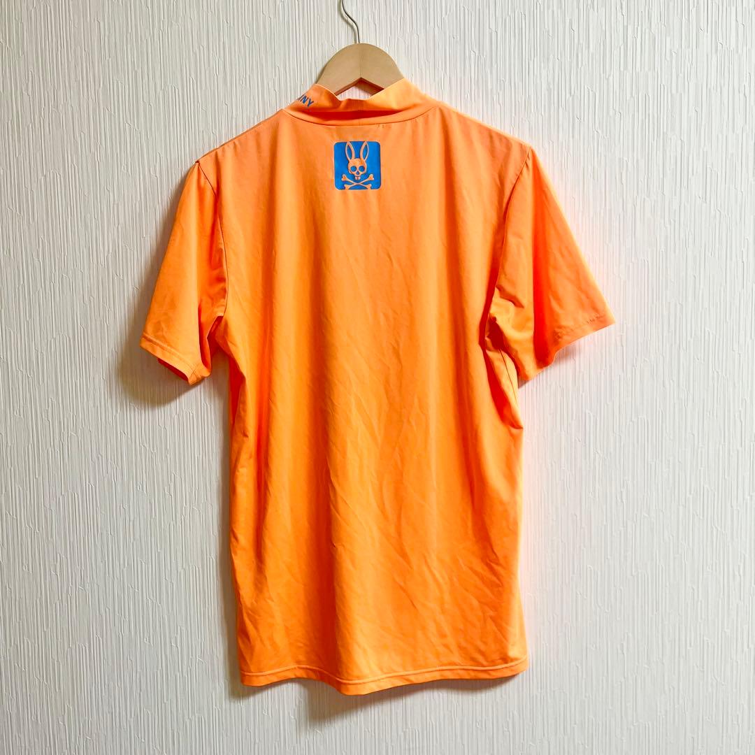 PSYCHO BUNNY サイコバニー　メンズ　ゴルフ　モックネック　半袖　XL
