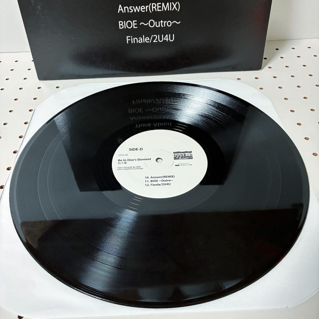 仙人掌 Be In One's Element 2LP KID FRESINO