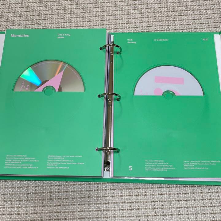 K-POP・アジア BTS Memories of 2020 DVD