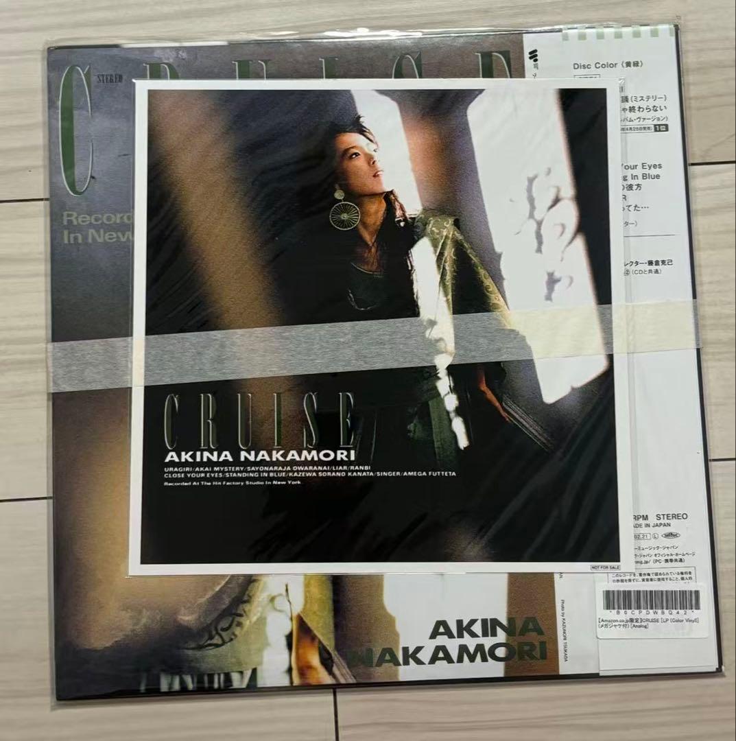 中森明菜「クルーズ」レコード新品未使用