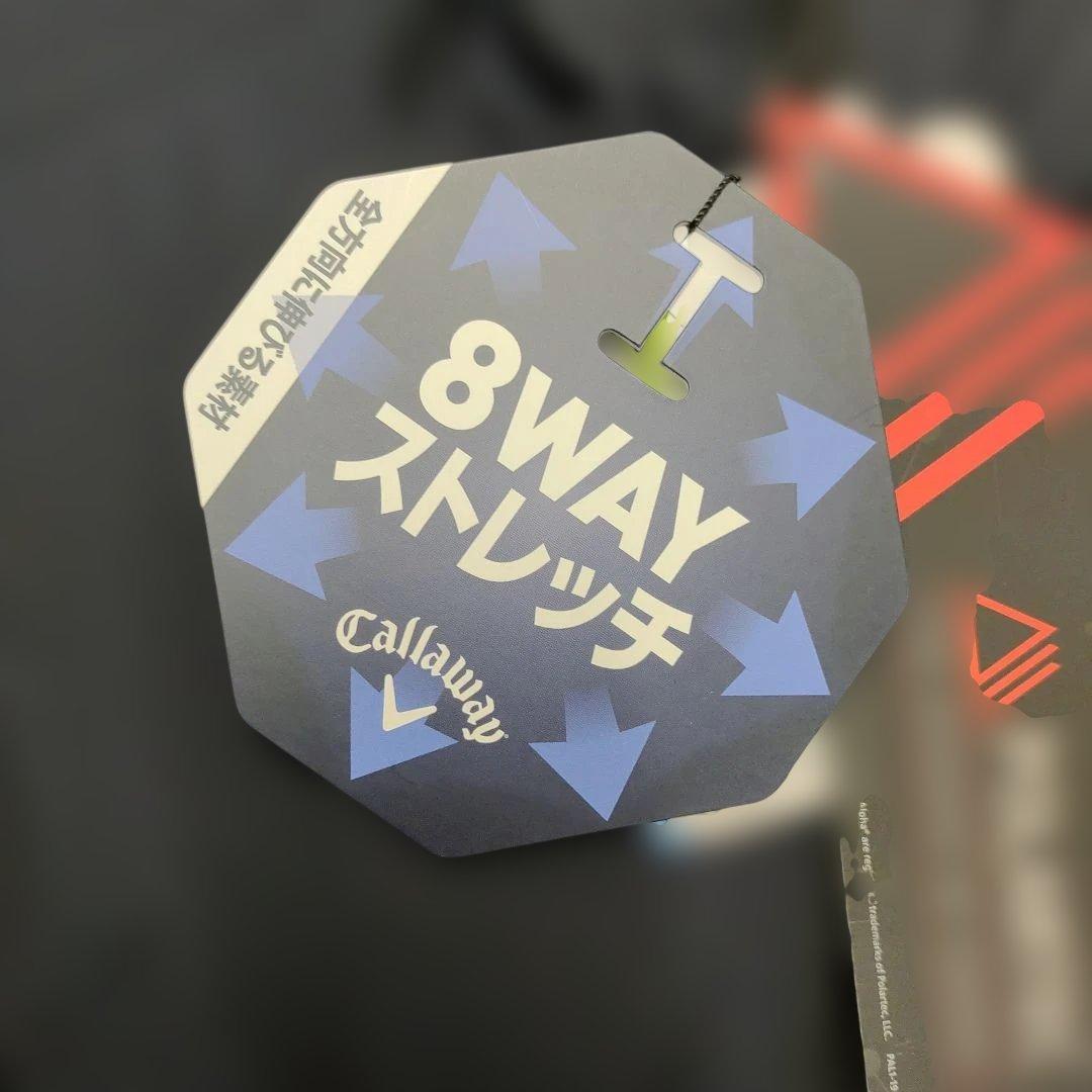 Callaway ポーラテック　8WAYストレッチ フードジャケット　黒　　М