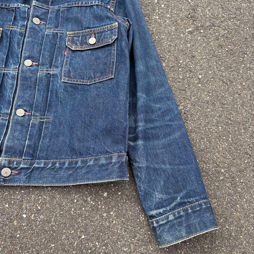 鬼色落ち✨ 2nd 40~42 BigE W902-J デニムジャケット Ues