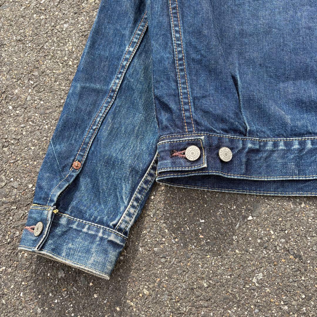 鬼色落ち✨ 2nd 40~42 BigE W902-J デニムジャケット Ues