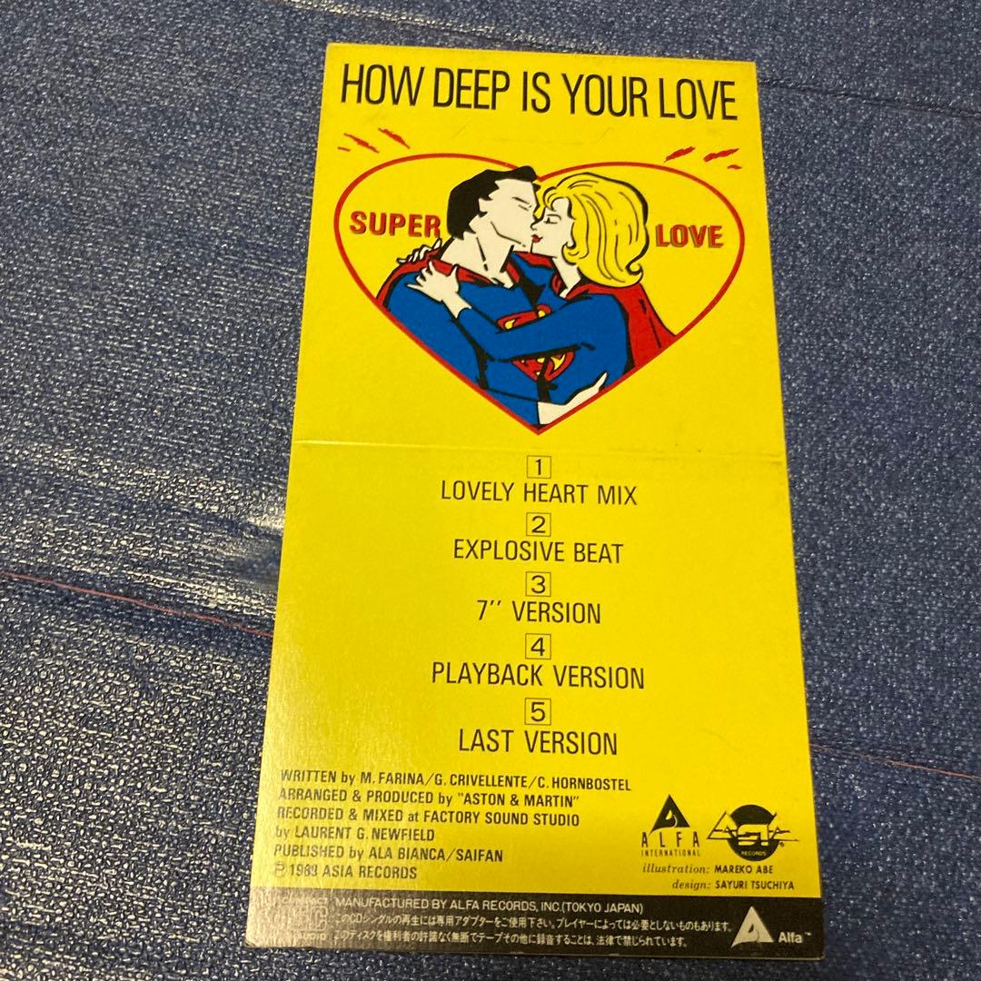 SUPERLOVE 8センチ8cmシングル CD 気になるスーパーラヴ　ディスコ