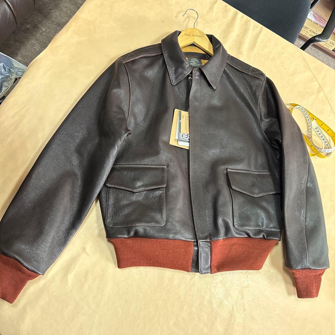 REALSIMONS A-2フライトジャケットLサイズゴートスキン18775新品