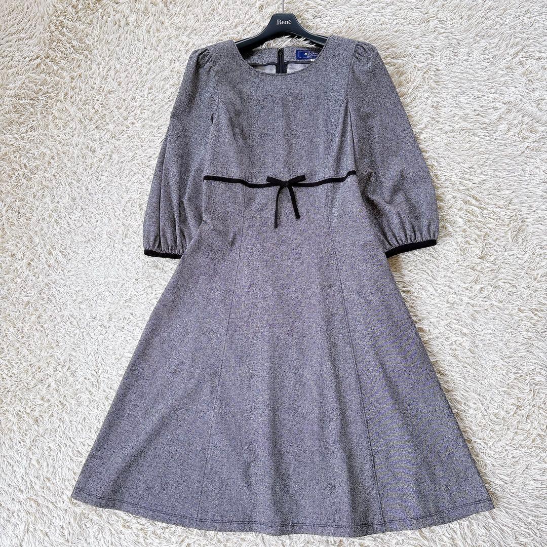 美品✨エムズグレイシー 2021 Comfortable ハイウエストワンピース