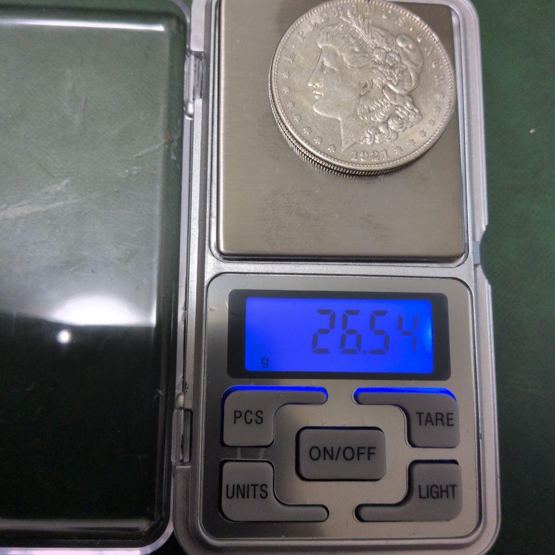 モルガン1ドル銀貨　1921年S!!