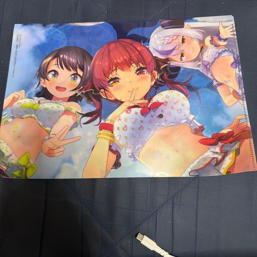ホロライブ 雑誌2冊とスマートフォンリングセット
