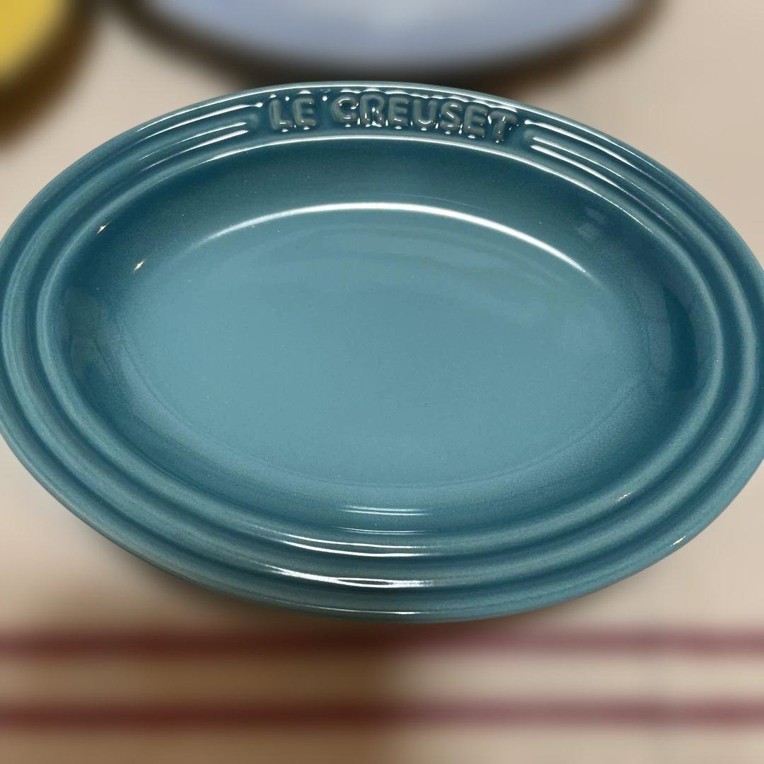 《新品》LE CREUSET ミニオーバルプレート 10枚セット