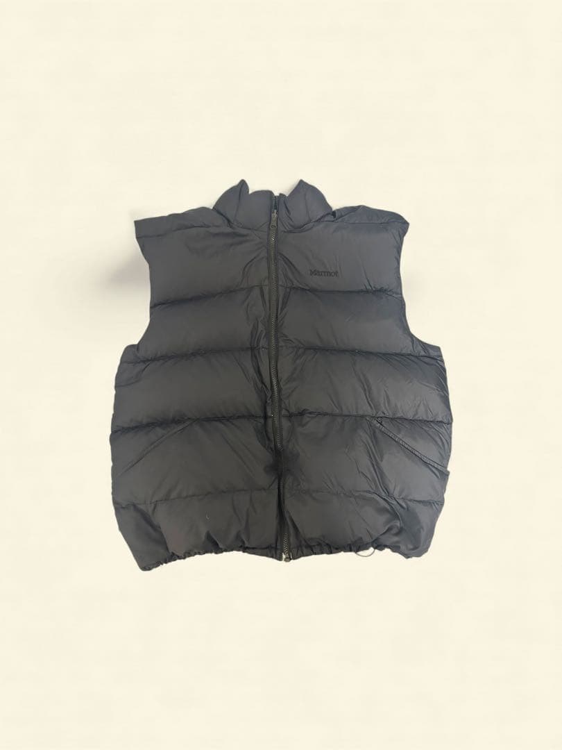 Marmot ブラック ダウンベスト Lサイズ