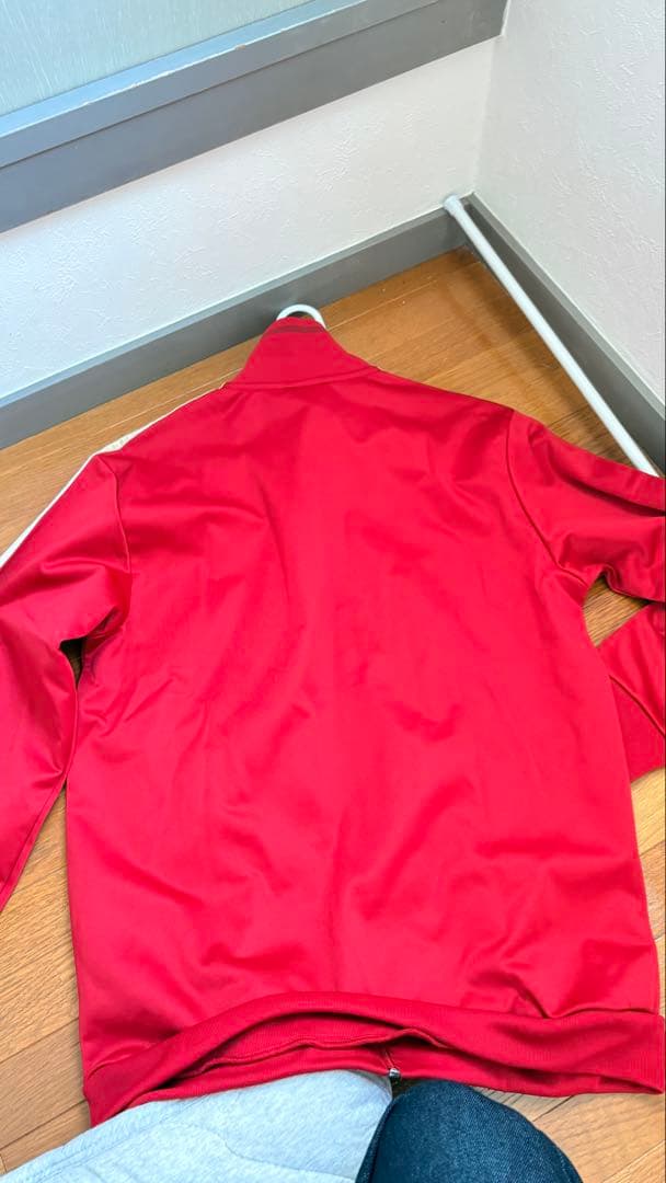 adidas スペイン代表 ジャージ 赤