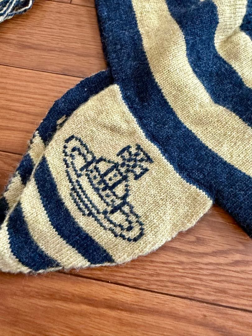 激レア良品/初期VivienneWestwood 耳当て付ニット帽