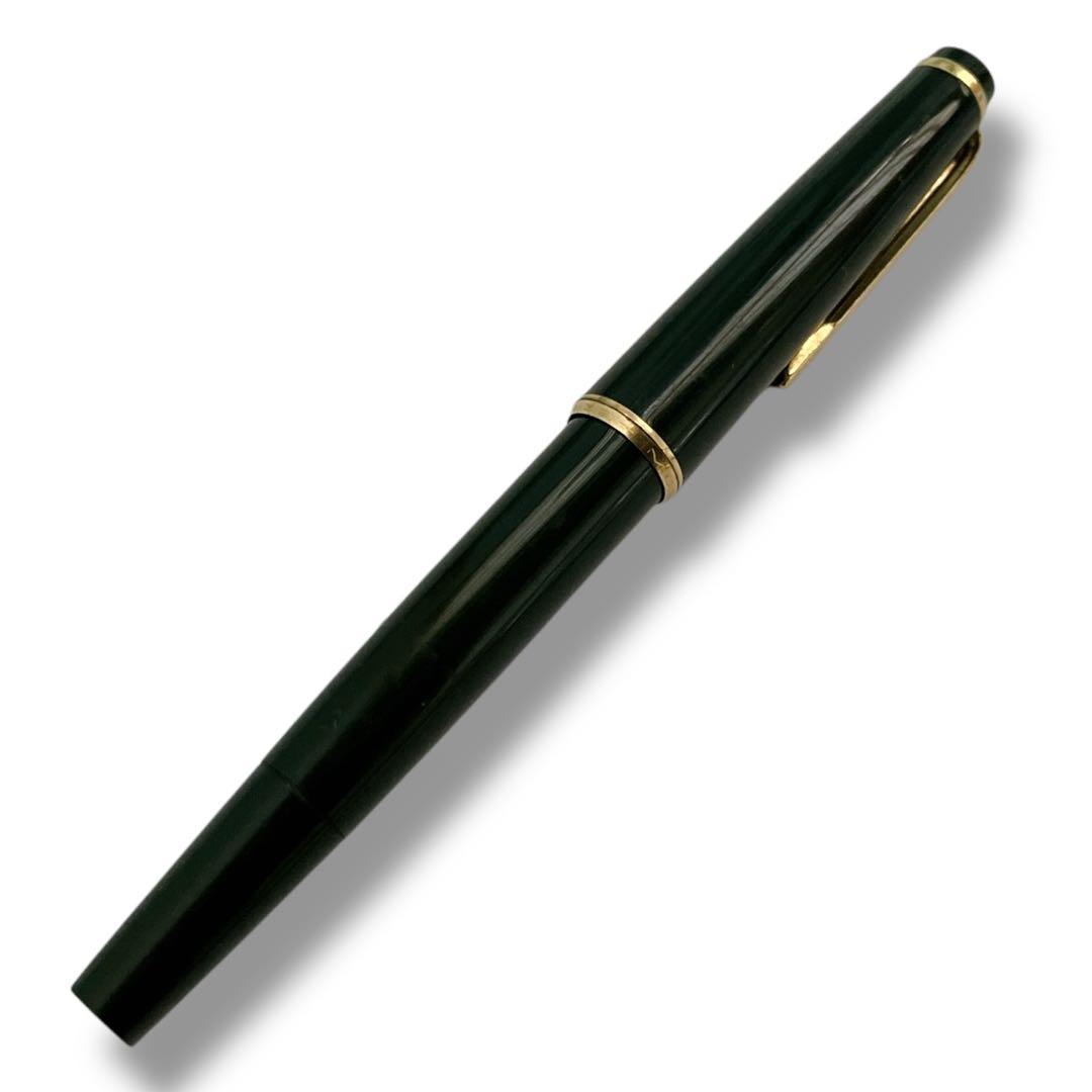 MONTBLANC モンブラン ペン先14金 585 万年筆 ダークグリーン