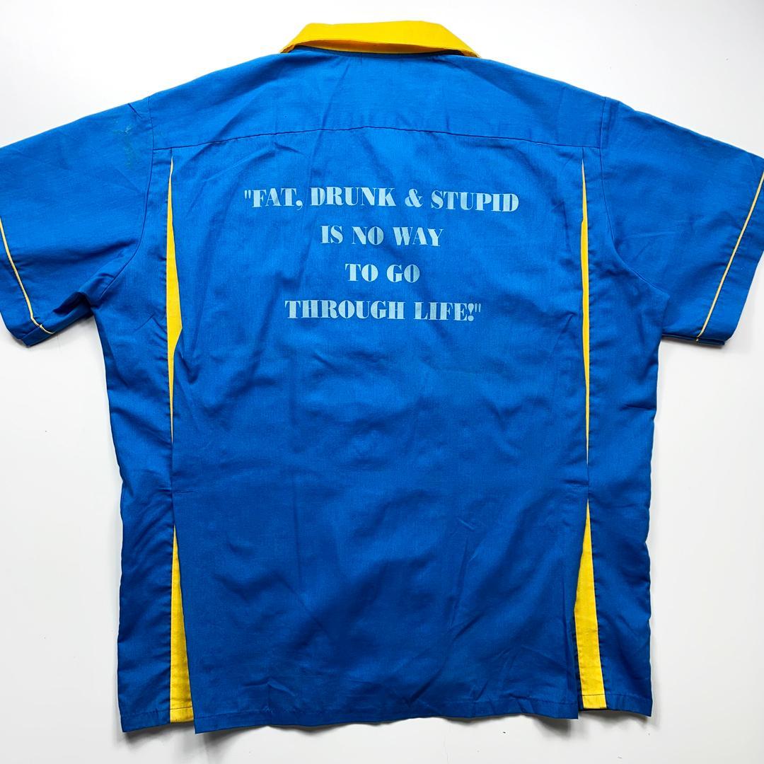 HILTON ボウリングシャツ LARGE