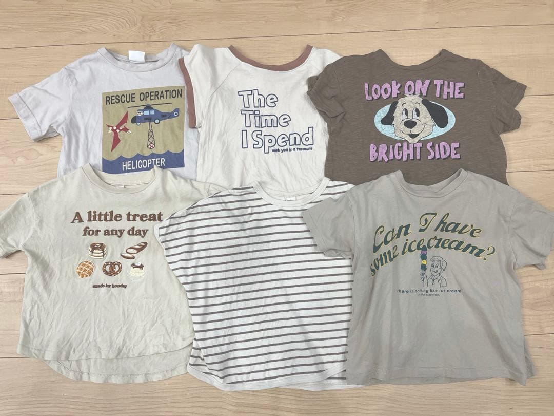 テータテート　淡色系　ベビー夏服　まとめ売り　90