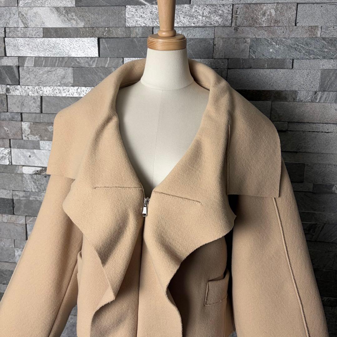CARVEN カルヴェン　メルトンウール　ショート丈　コート　ジャケット