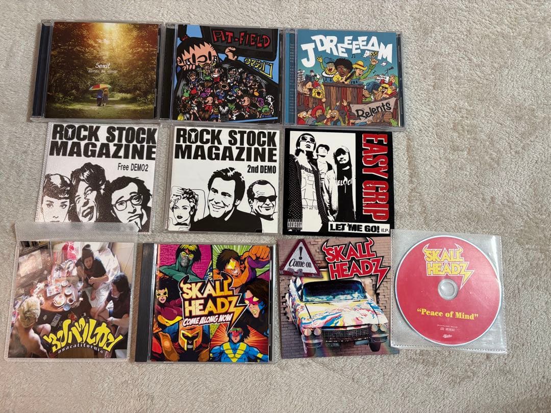 ロック インディーズバンドCDセット+スプリット