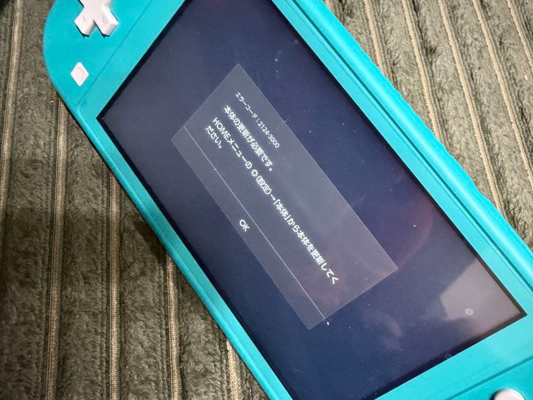 Switch ライト本体　ターコイズ　充電器付