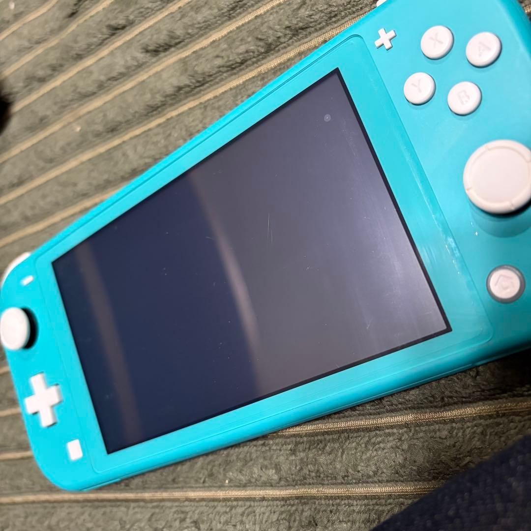 Switch ライト本体　ターコイズ　充電器付