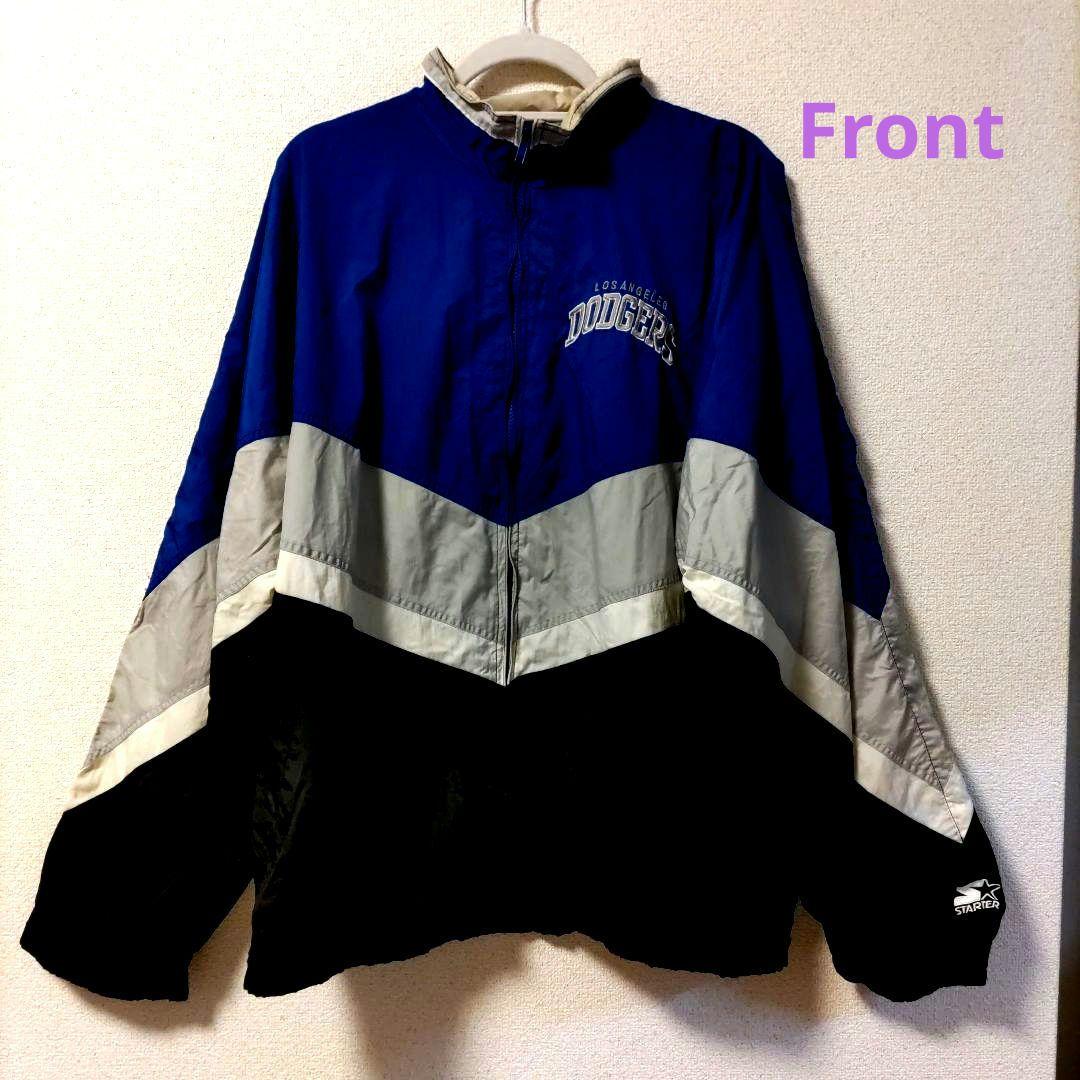 ☕Dodgers Vintage Starter ナイロンジャケット