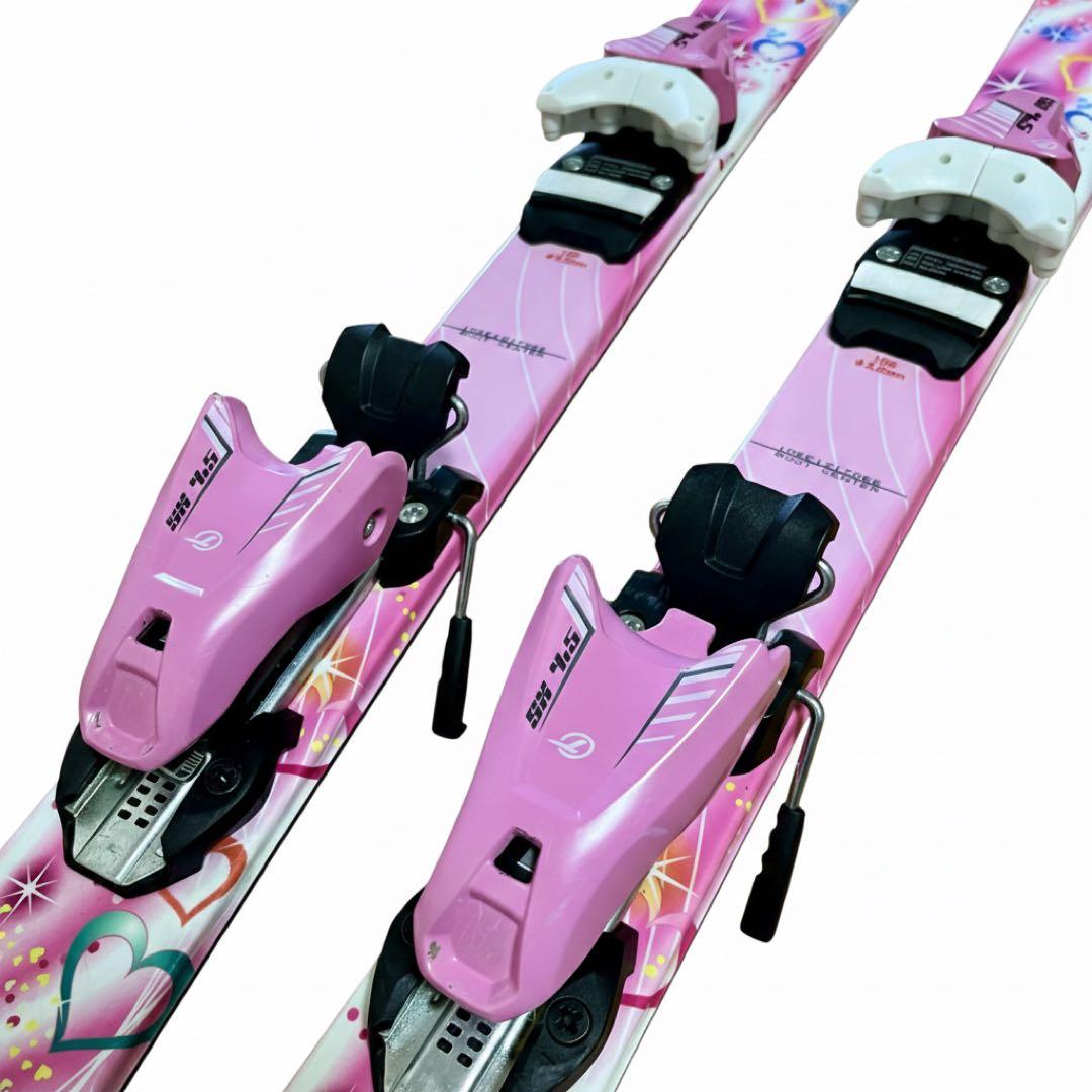 【美品】KAZAMA ジュニア スキー 3点セット Spax J 106 キッズ