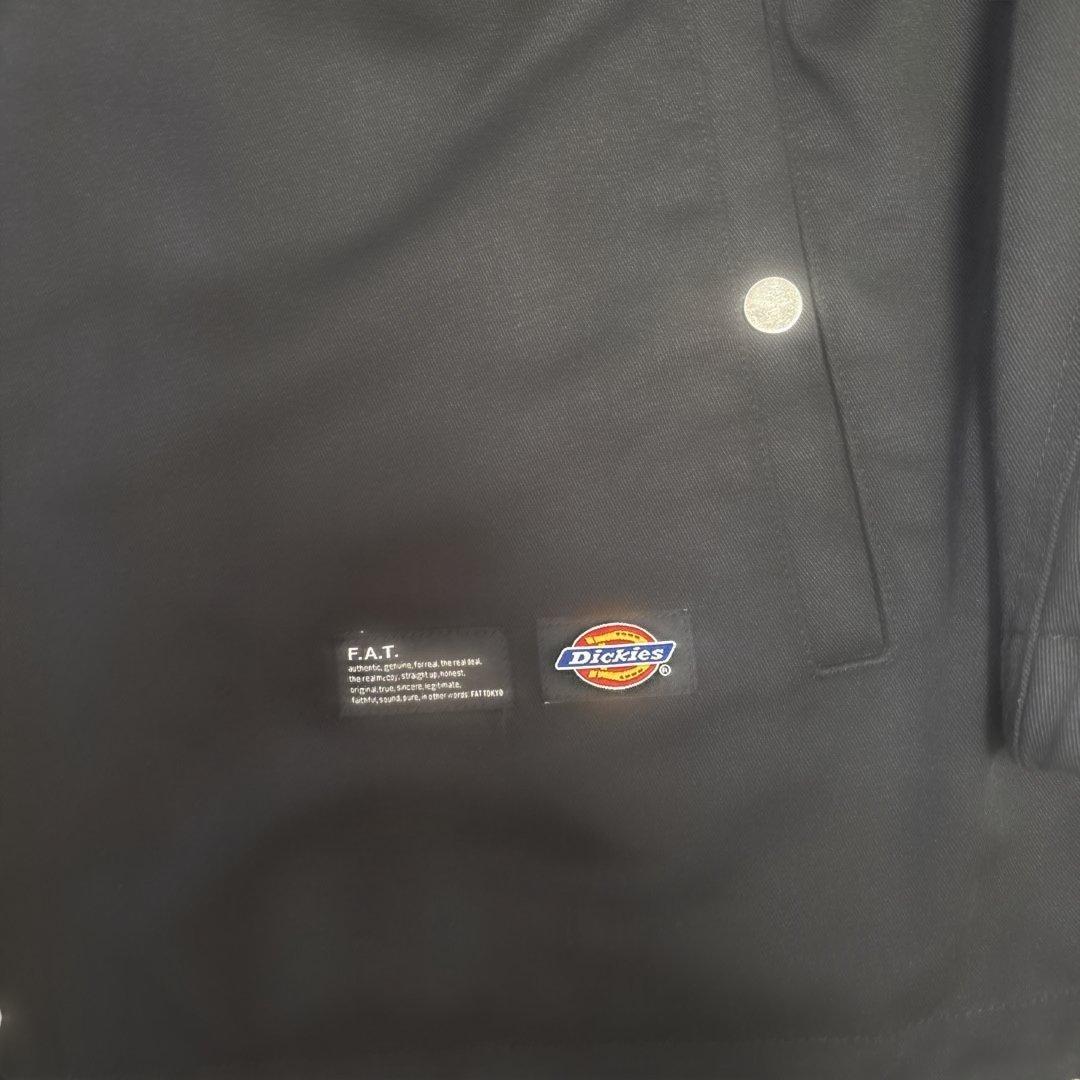 【極美品 】 F.A.T. × Dickies コーチジャケット ブラック/XL